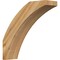 Ekena Millwork 6"W x 20"D x 20"H Thorton Rough Sawn Knee Brace, Western Red Cedar BRC06X20X20THR00RWR - alternate 1